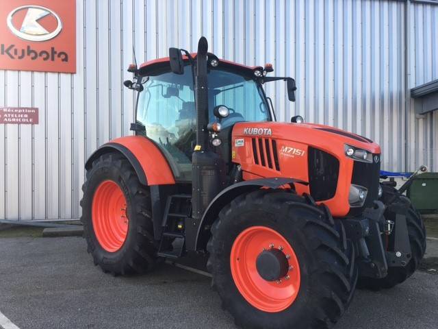 Tracteur agricole occasion Kubota M7151 Premium